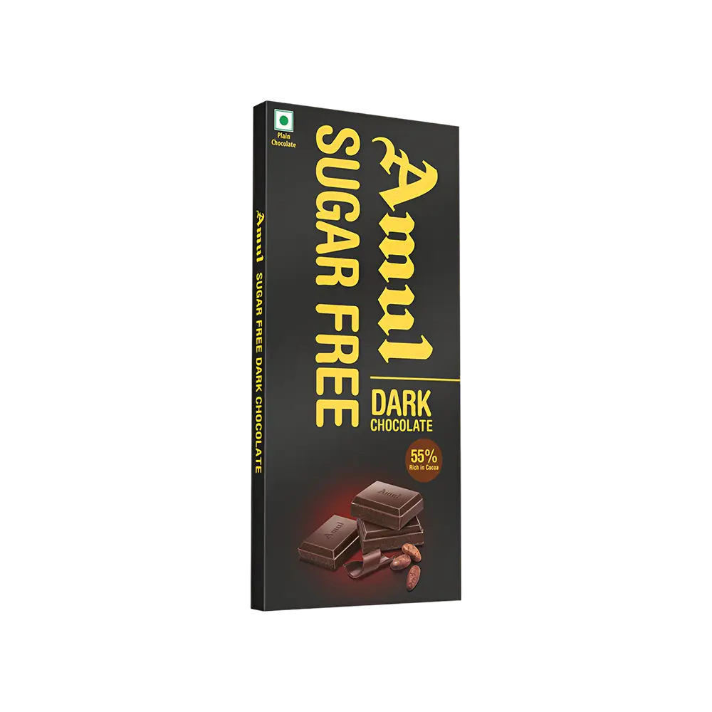 Amul Sugar Free Dark Chocolate 150g