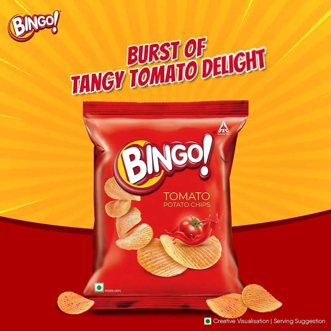 Bingo tomato chips 90g