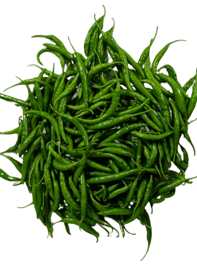 hari mirch ( green chilli ) 100 gram