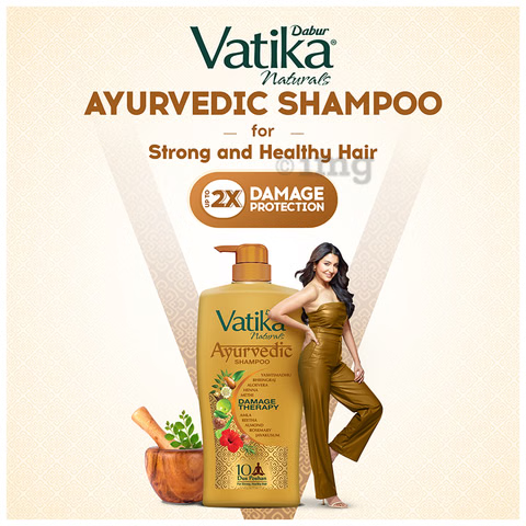 Vatika Herbal Shampoo 640ml