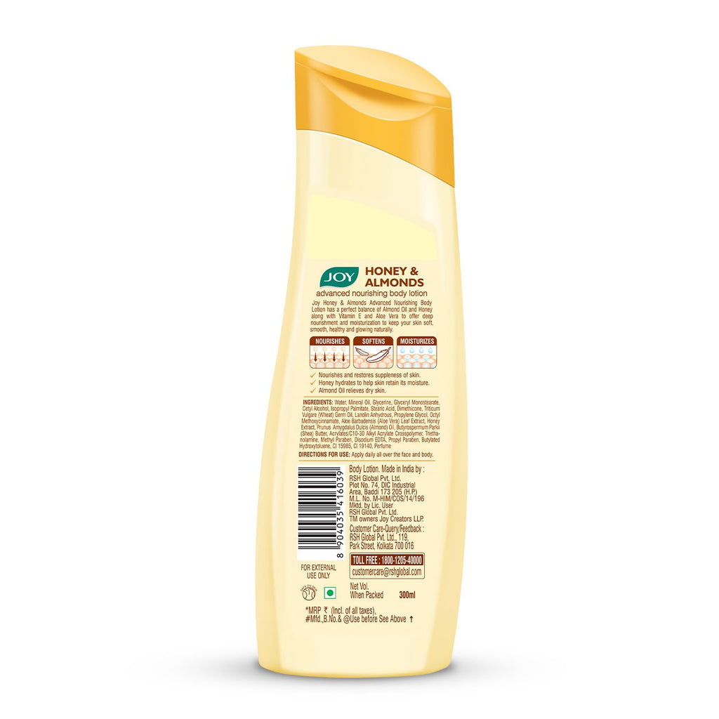 Joy 300ml Honey & Almonds Body Lotion