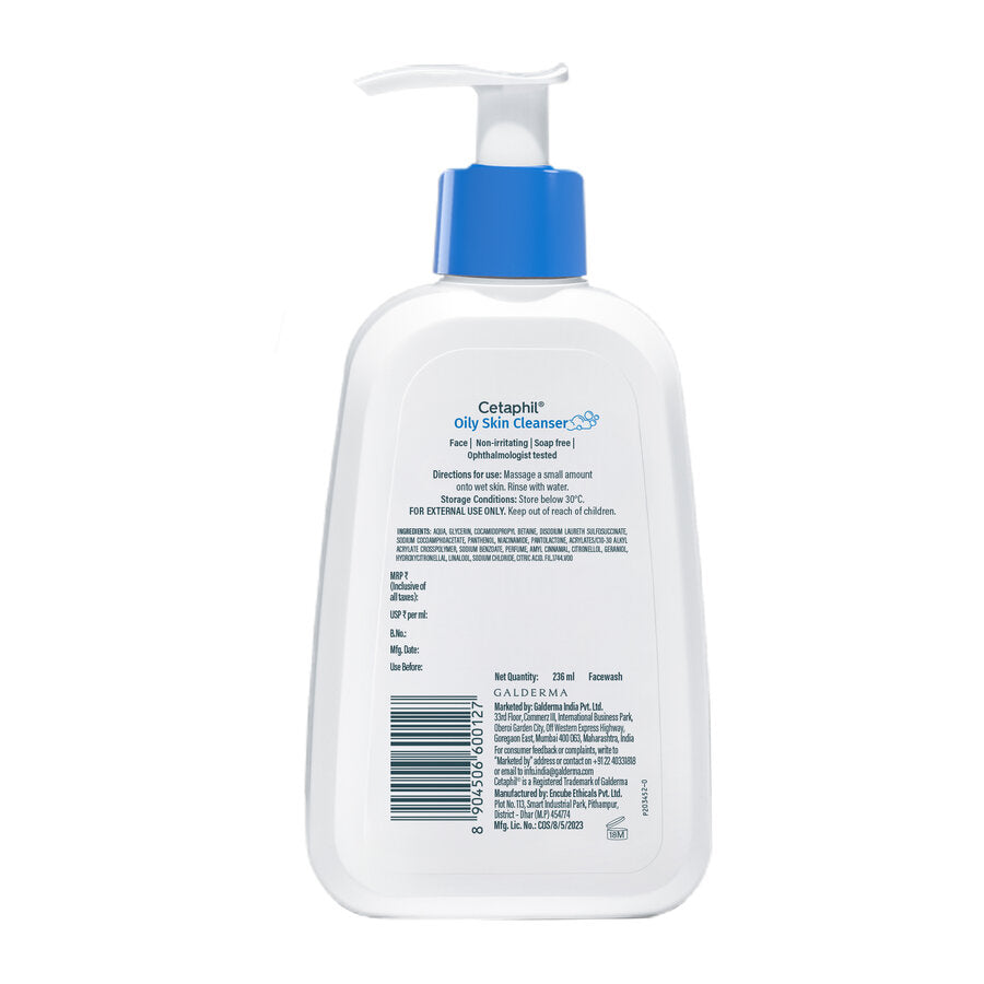 Cetaphil  Cleanser 236ml (Face Wash)