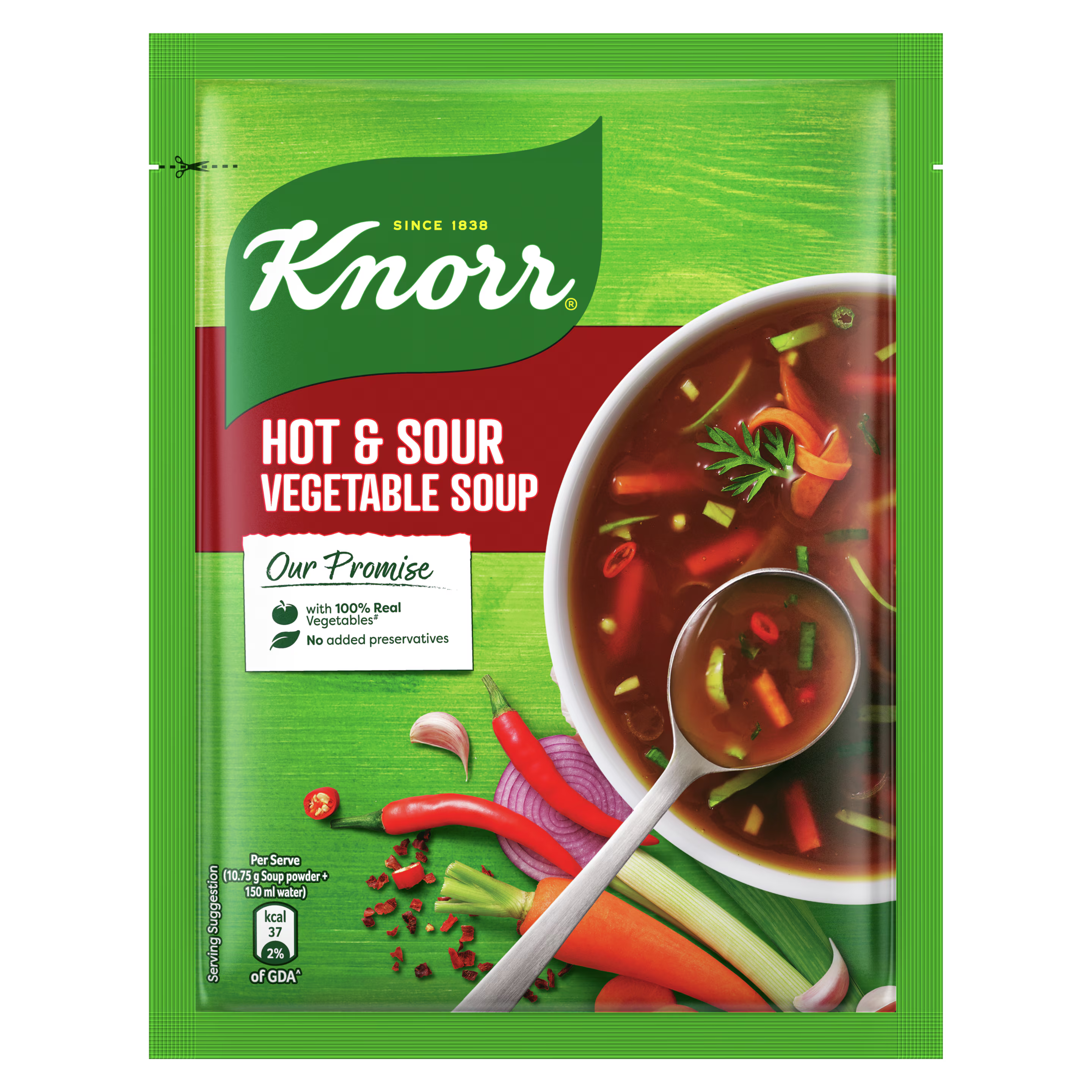 Knorr Soup Hot & Sour 12g