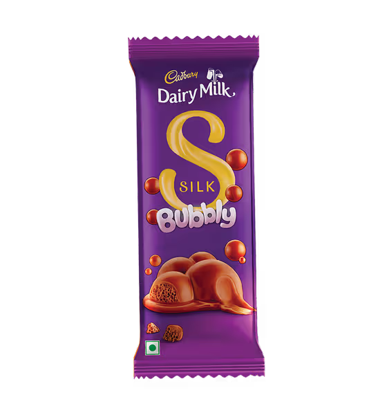 Dairy Milk Silk Bubbly 50g