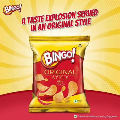 Bingo! Original Style Potato Chips (Chilli Sprinkled) 90g