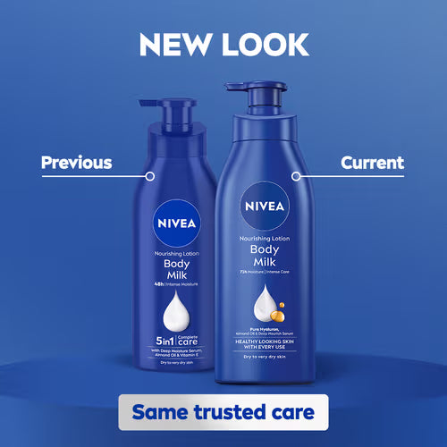 NIVEA 120ml Body Milk Lotion