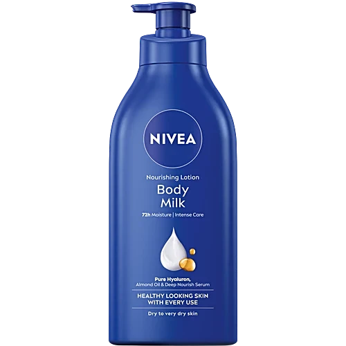 NIVEA 600ml Body Milk Lotion