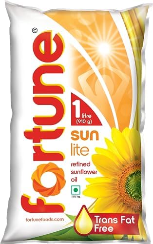 Fortune Sun Lite 1L  – Refined Sunflower Oil (Pouch)
