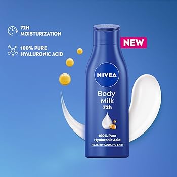 NIVEA 120ml Body Milk Lotion