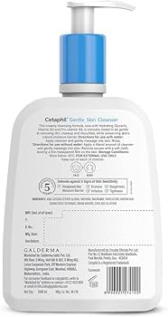 Cetaphil Gentle Cleanser 1000ml ( 1L )(Face Wash)