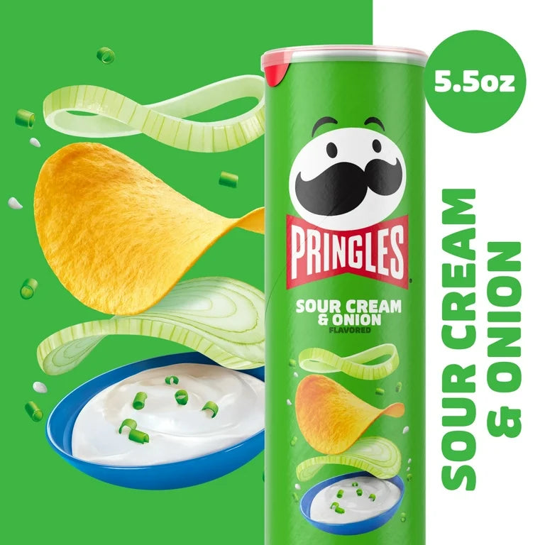 Pringles Sour Cream & onion 102g