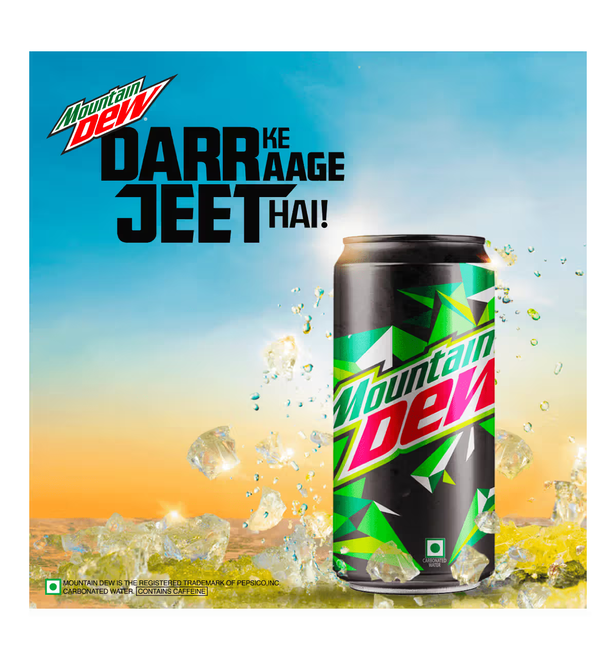 Mountain Dew Can 300ml