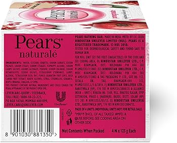 Pears Natural Pomegranate Soap 75g