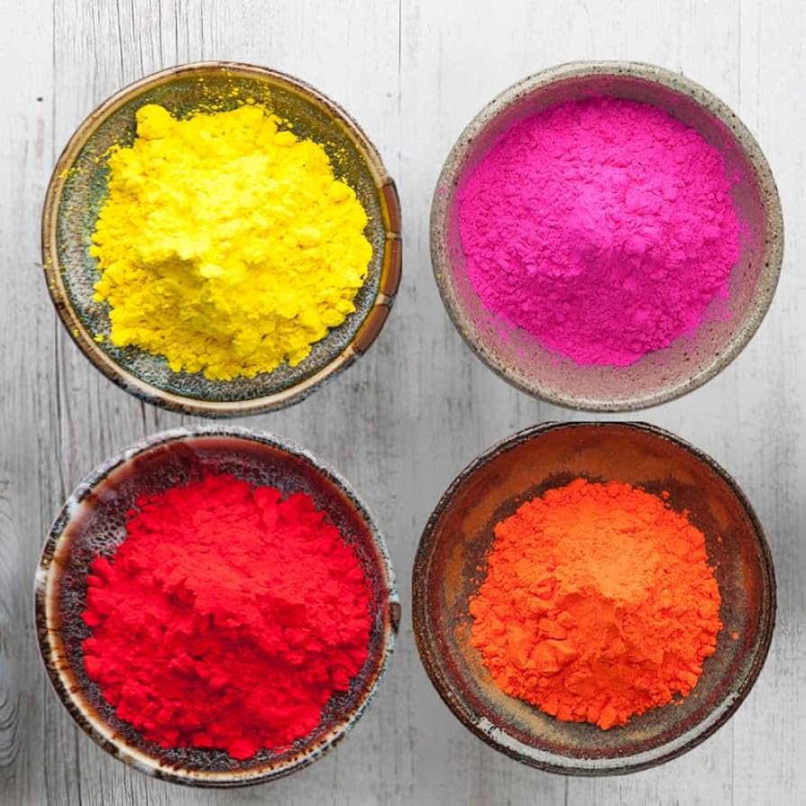 Standard Gold Green Gulal 100g