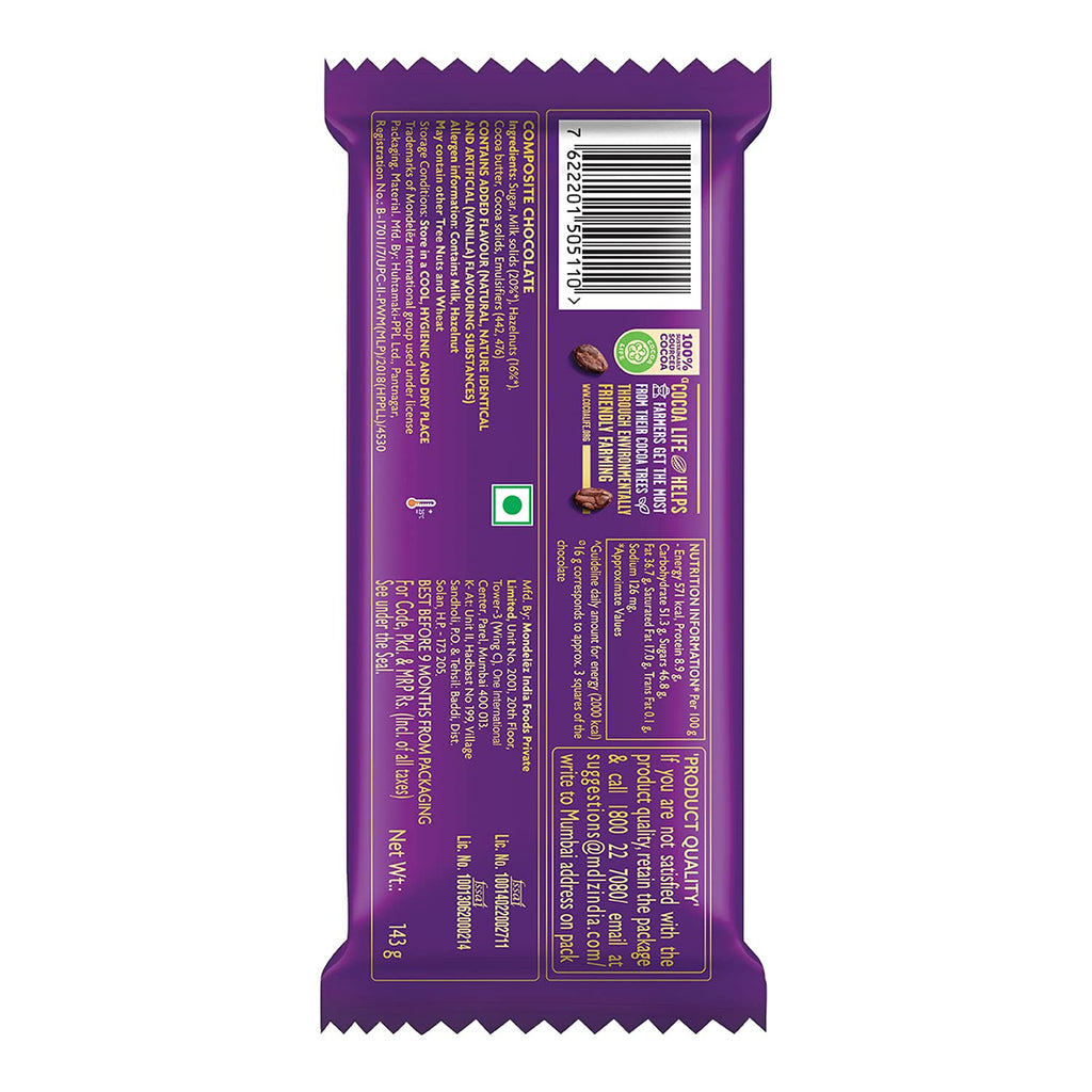 Dairy Milk Silk Hazelnut 143g