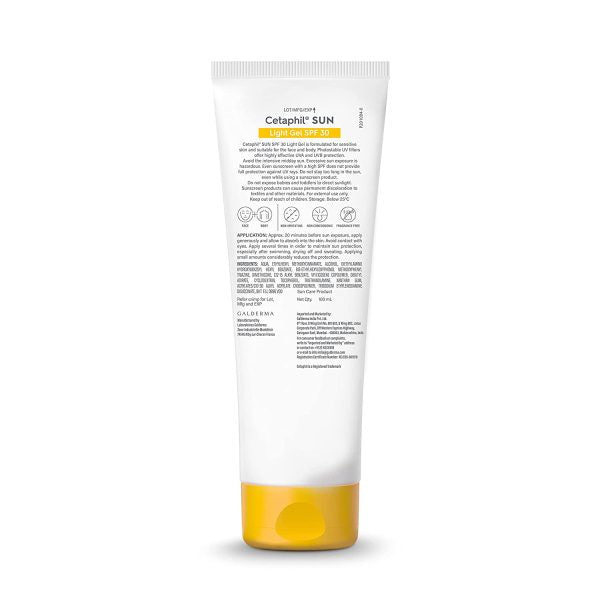 Cetaphil Sunscreen SPF-30 Light Gel 100ml