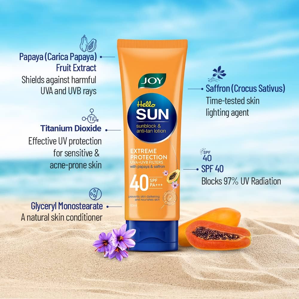 Joy Hello Sun Sunscreen SPF-40 100ml
