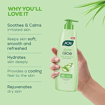 Joy Pure Aloe Body Lotion 400ml