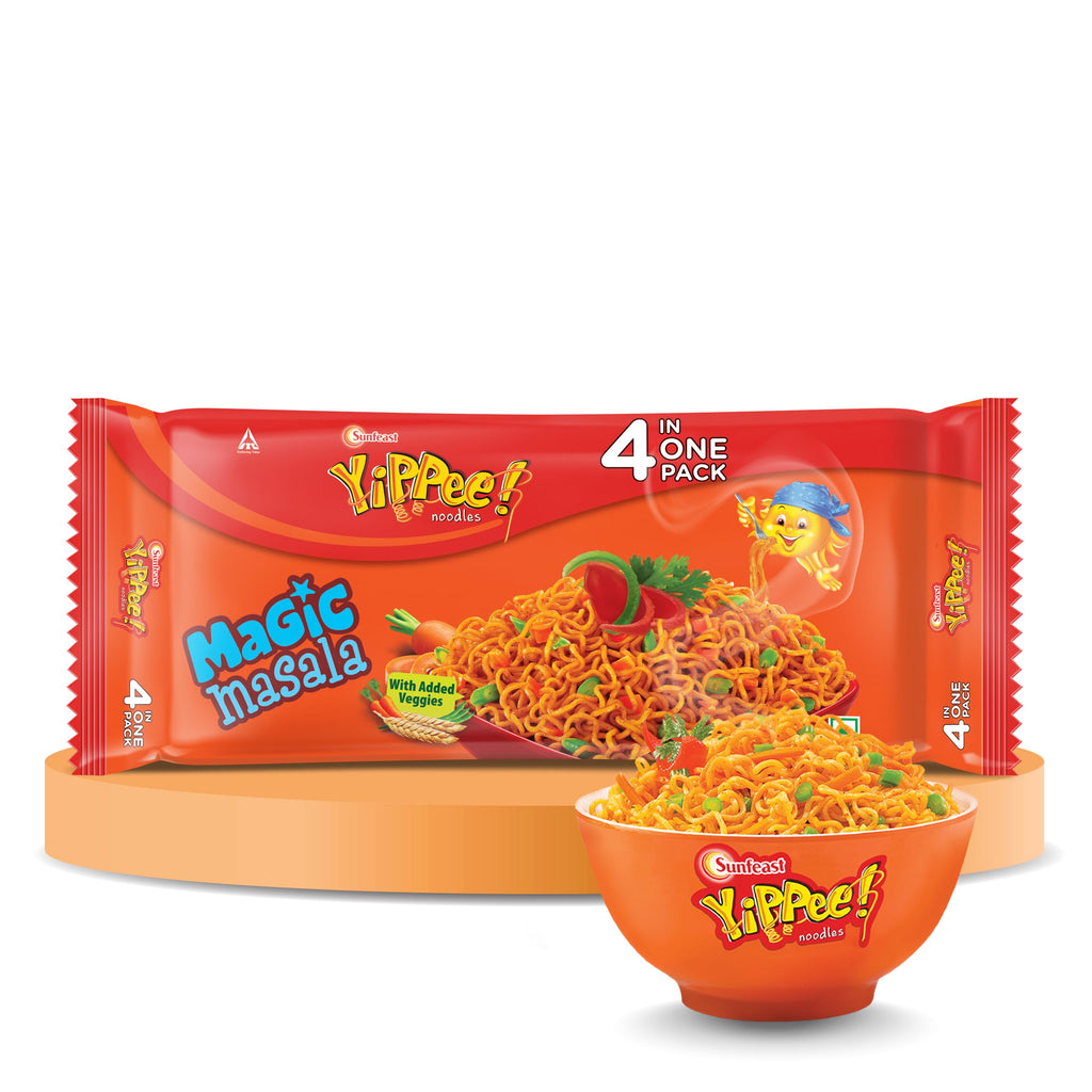 Yippee! Magic Masala Noodles (4-in-1 Pack)