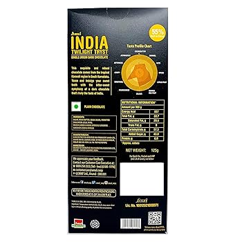 Amul Twilight Dark Chocolate 125g