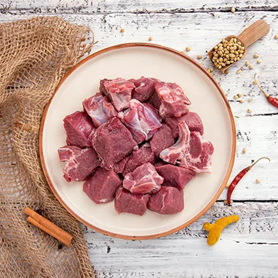 Fresh Mutton 500g ( With FREE Mutton Masala )