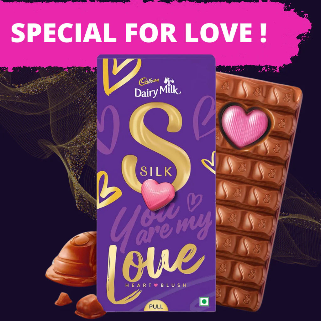 Dairy Milk Silk Heart Love 250g