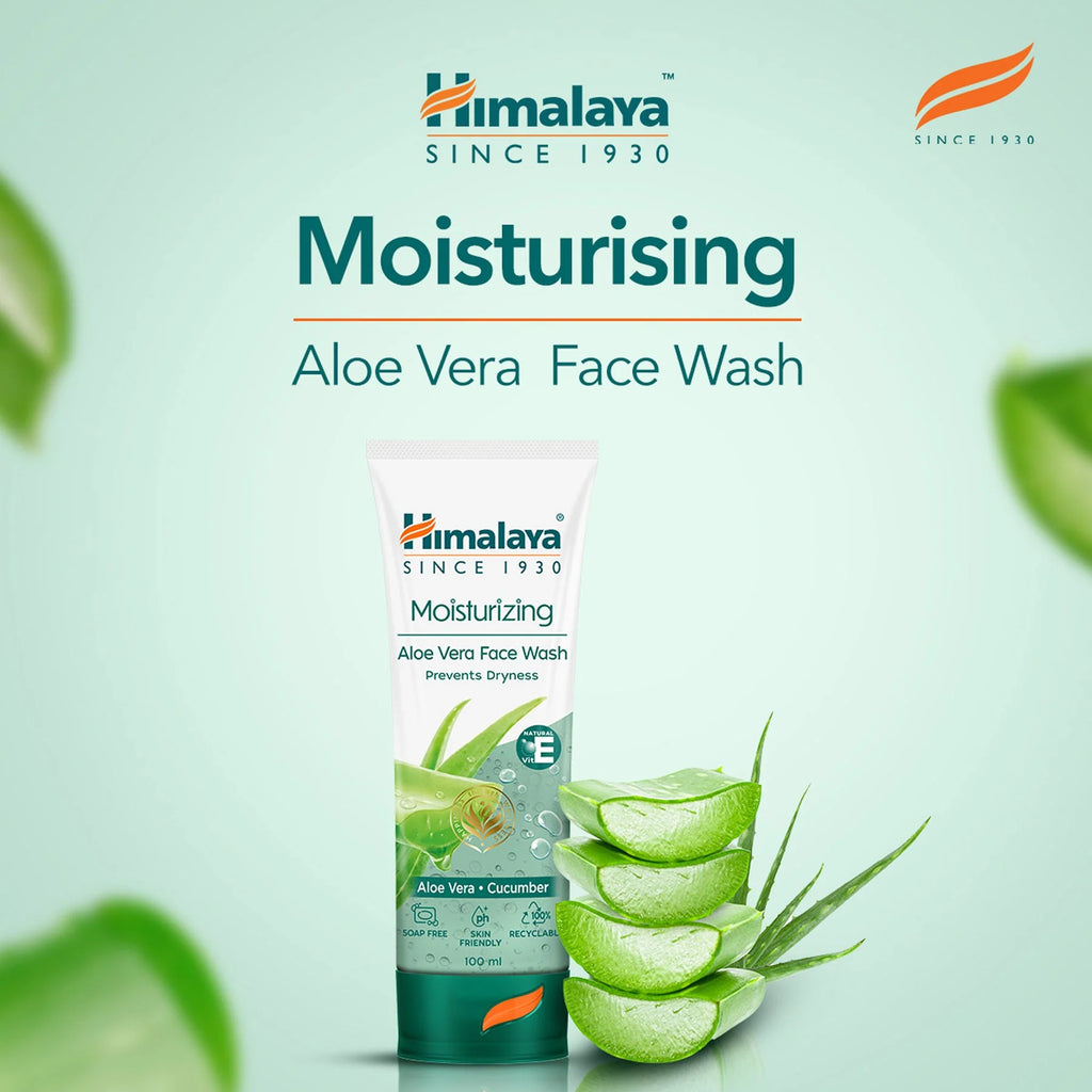 Himalaya Aloe Vera Face Wash – 100 ml
