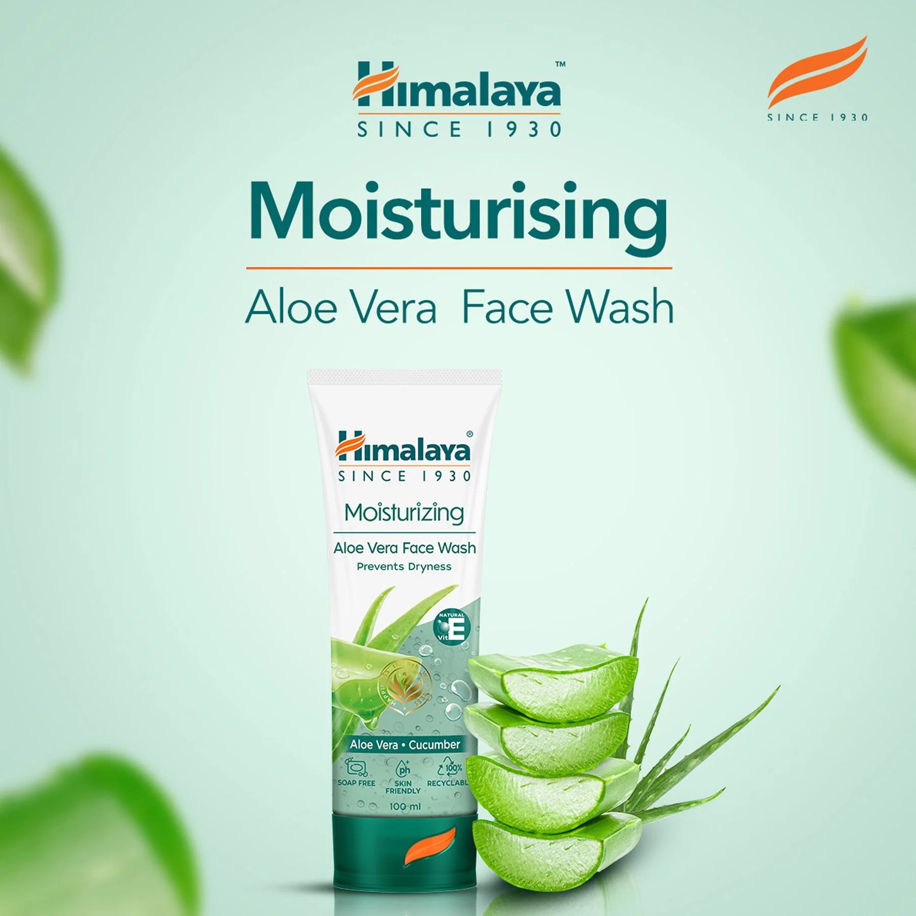 Himalaya Aloe Vera Face Wash – 100 ml