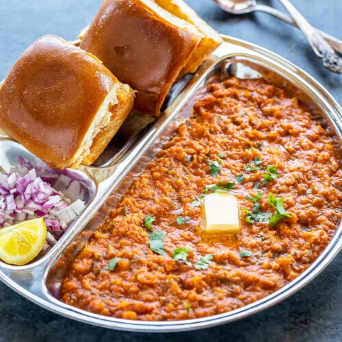 Pav bhaji Hafe Plate