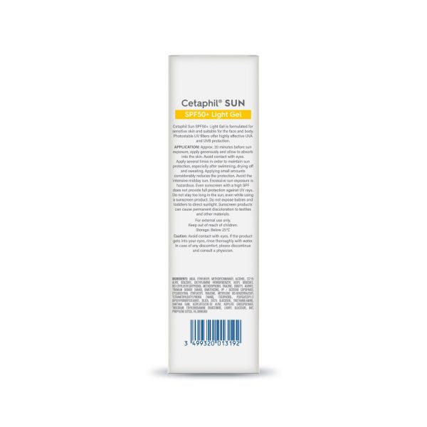 Cetaphil Sunscreen SPF-50 Light Gel 50ml