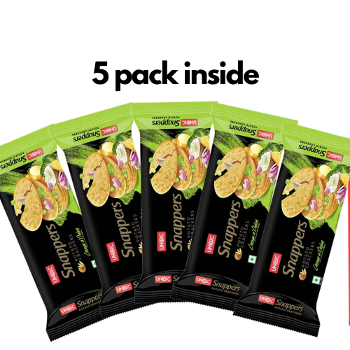 UNIBIC Snappers – Cream N’ Onion ( 5 packet inside )
