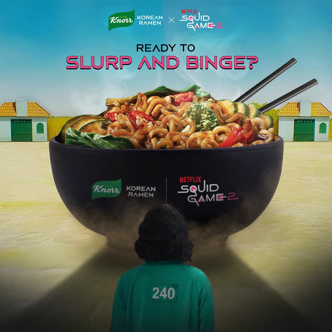 Knorr Squid Game Ramen ( Noodles )