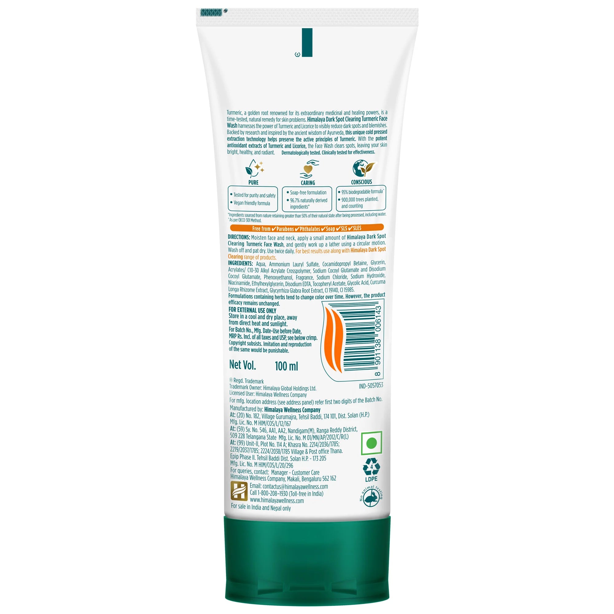 Himalaya Purifying Neem Face Wash – 150 ml