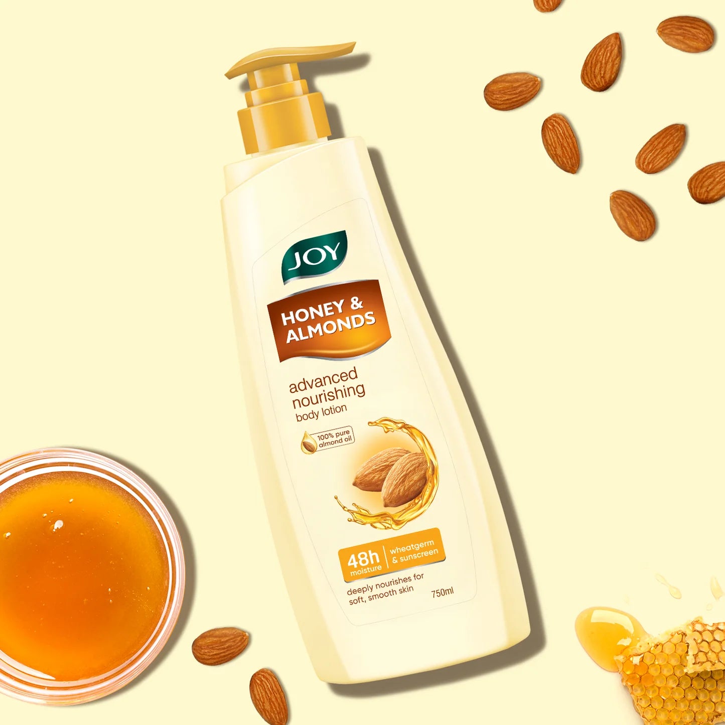 Joy Honey & Almonds Body Lotion 750ml