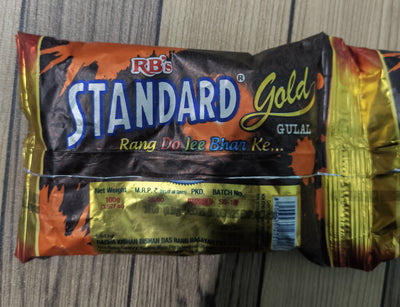 standard Gold yellow Gulal 100g