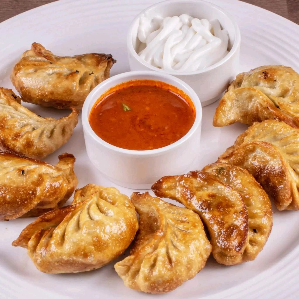 Fried Paneer Momos Hafe Plate 6pcs