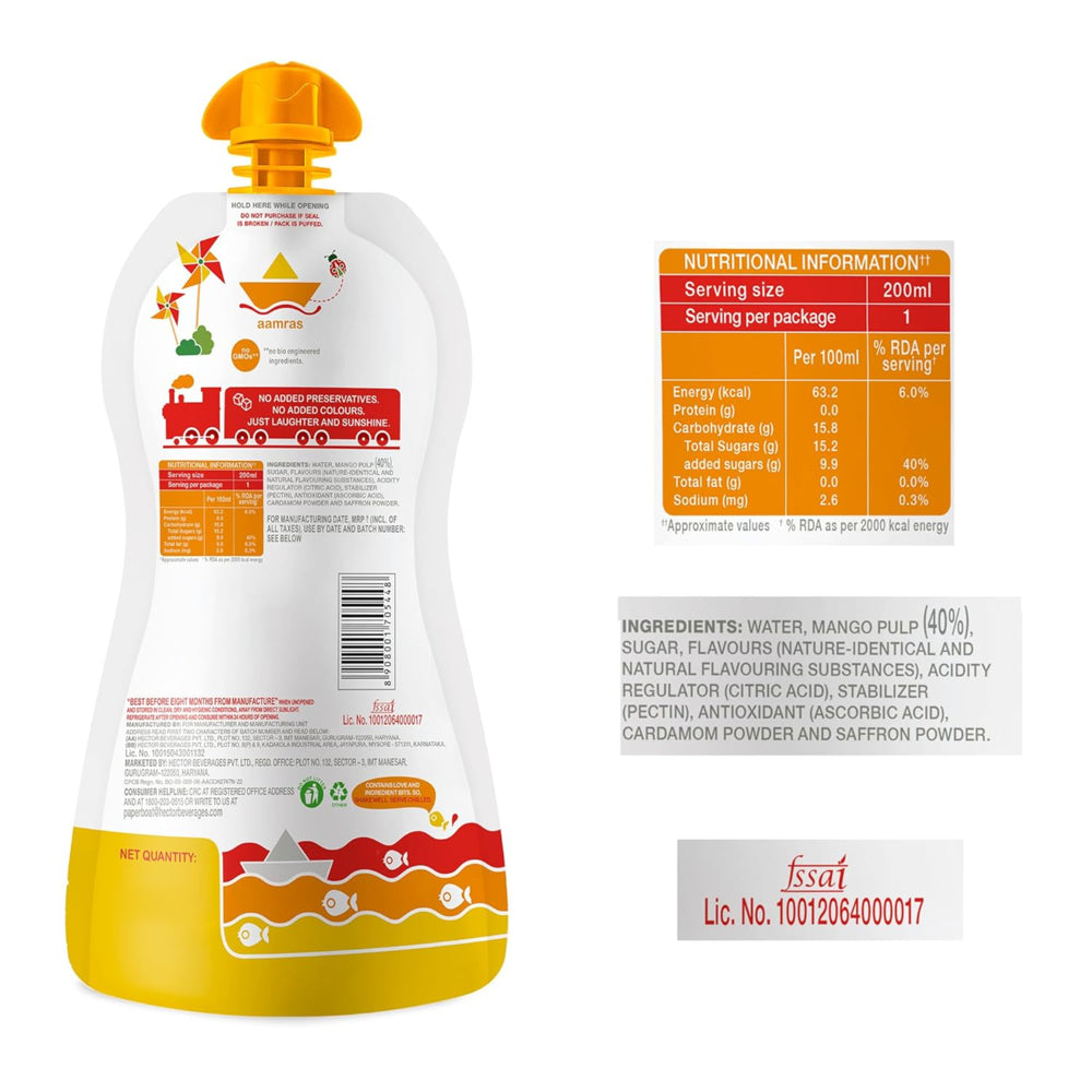 Paper Boat Juice Aamras 200ml
