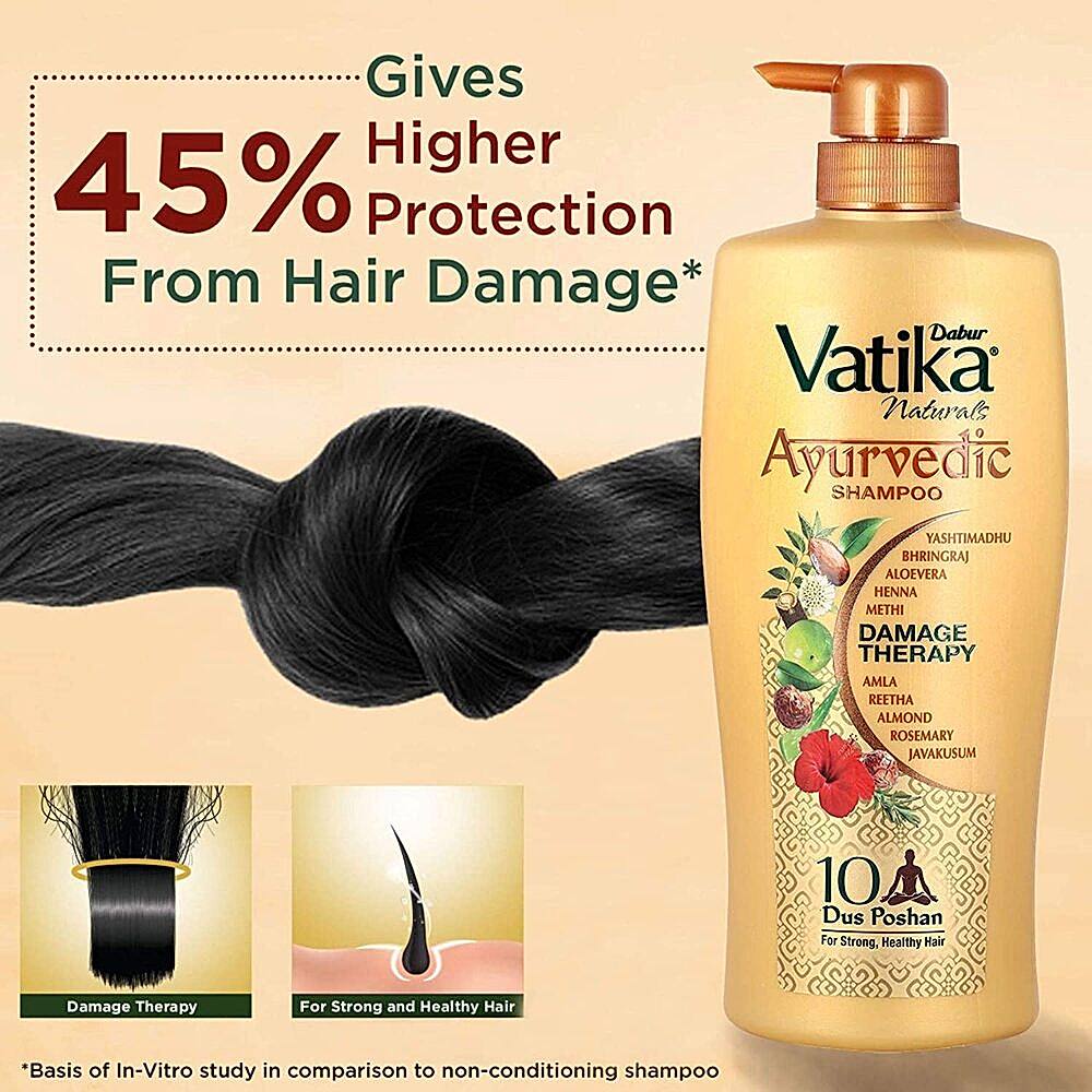 Vatika Herbal Shampoo 640ml