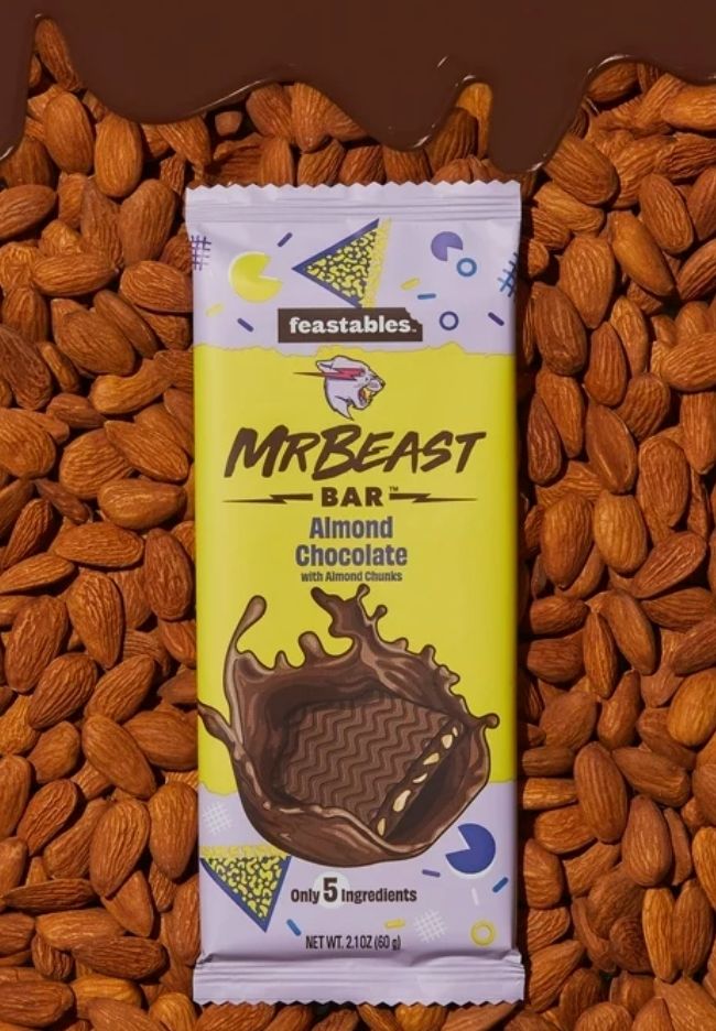 Feastables almond Chocolate 60g