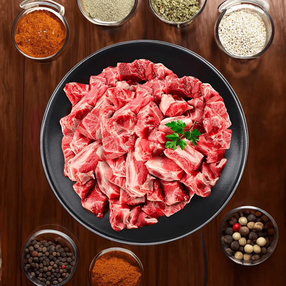 Fresh Mutton 500g ( With FREE Mutton Masala )