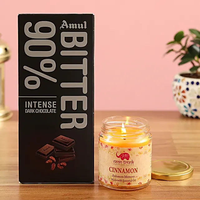 Amul Bitter 90% Dark Chocolate 150g
