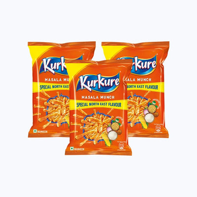KurKure Masala Munch BUY 2 GET 1 FREE ( 52.9g in all packet )