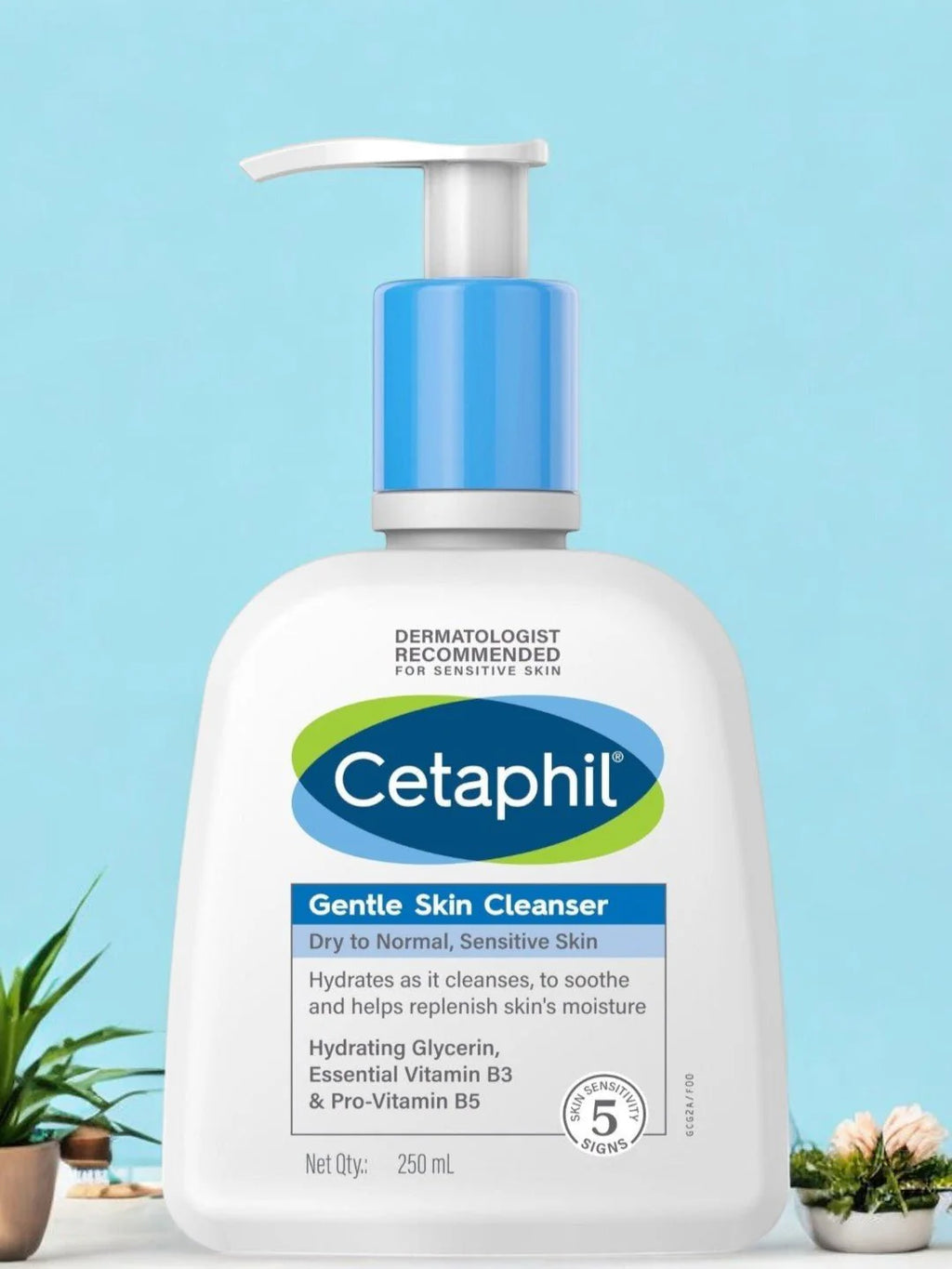 Cetaphil Gentle Cleanser 250ml Face Wash)