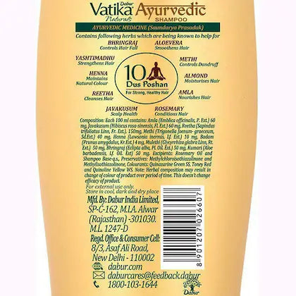 Vatika Herbal Shampoo 640ml