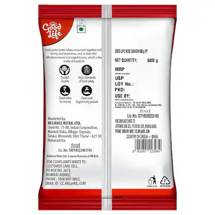 Good Life Kaju (Cashew) 500g