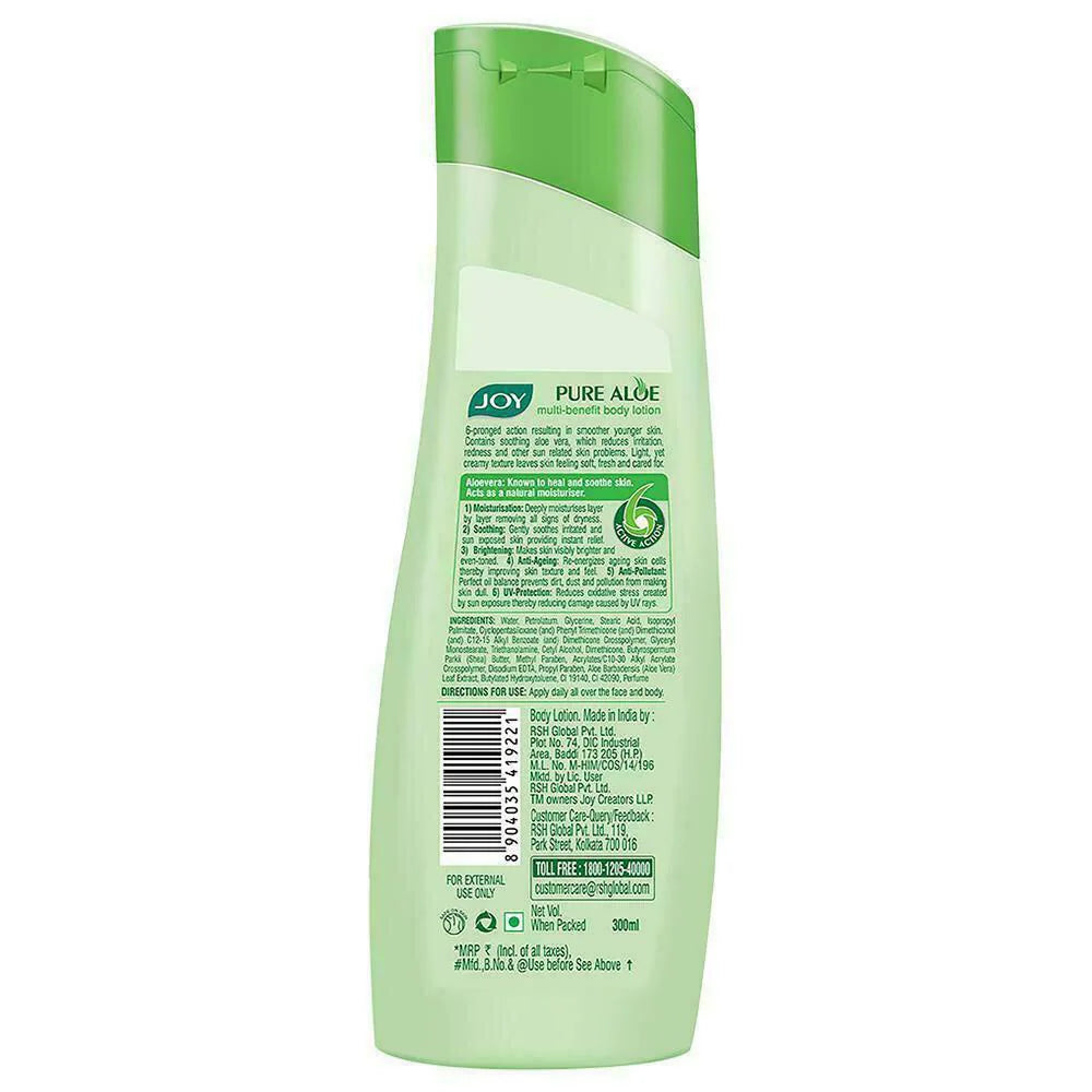 Joy Pure Aloe Body Lotion 400ml