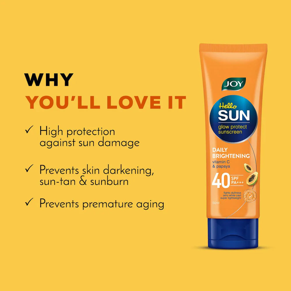 Joy Hello Sun Sunscreen SPF-40 100ml