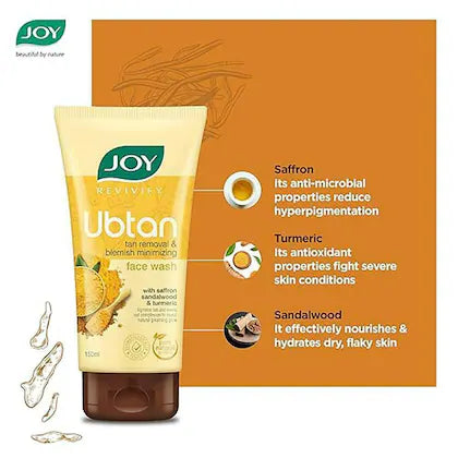 Joy Ubtan Tan Removal Face Wash 150ml