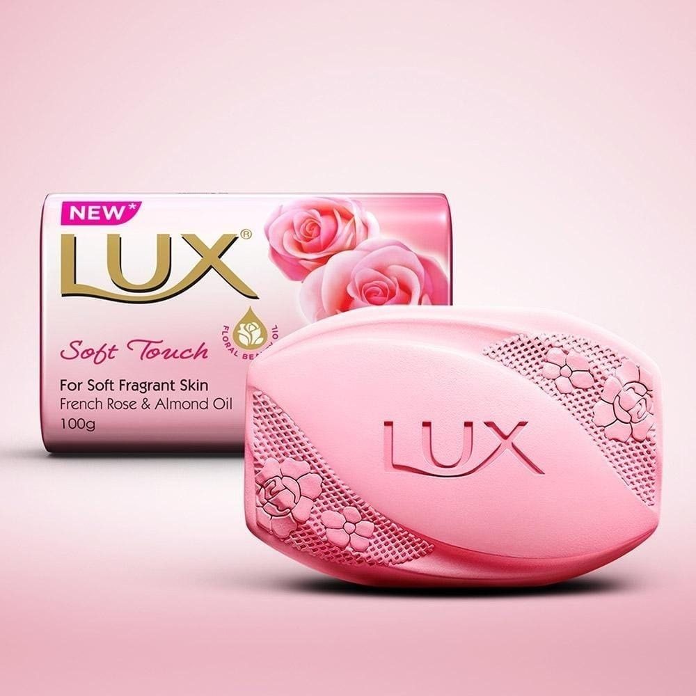 Lux Rose & Vitamin Soap 100g ( pack of 5 )
