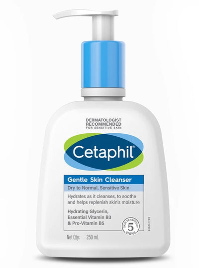 Cetaphil Gentle Cleanser 250ml Face Wash)